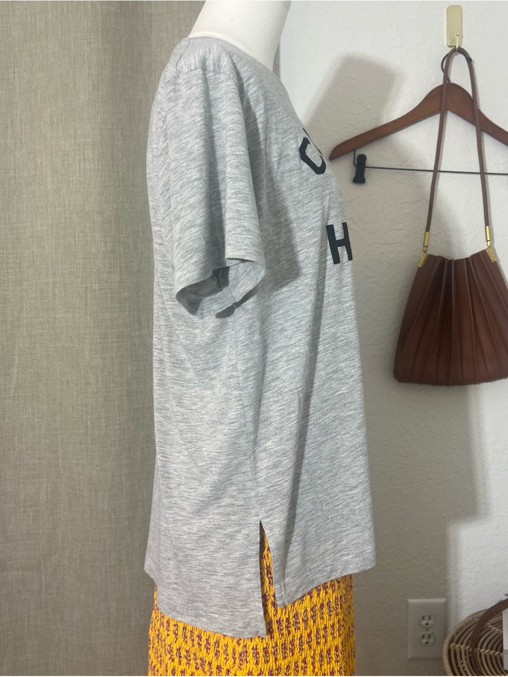 Polo Ralph Lauren Clothes Horse Graphic Gray Short Sleeve Women’s Top Size Large - Picture 3 of 7